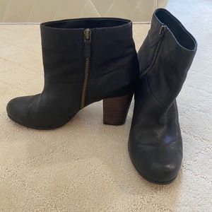 Cole Haan Nike air black heeled bootie.  SO comfortable!